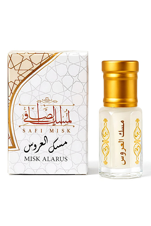 Alarus Misk 6 ml Gelin Miskinin Kokusu, Temiz, Pudralı Ve Hafif Vanilyalı Bir Aromadır 12 ML