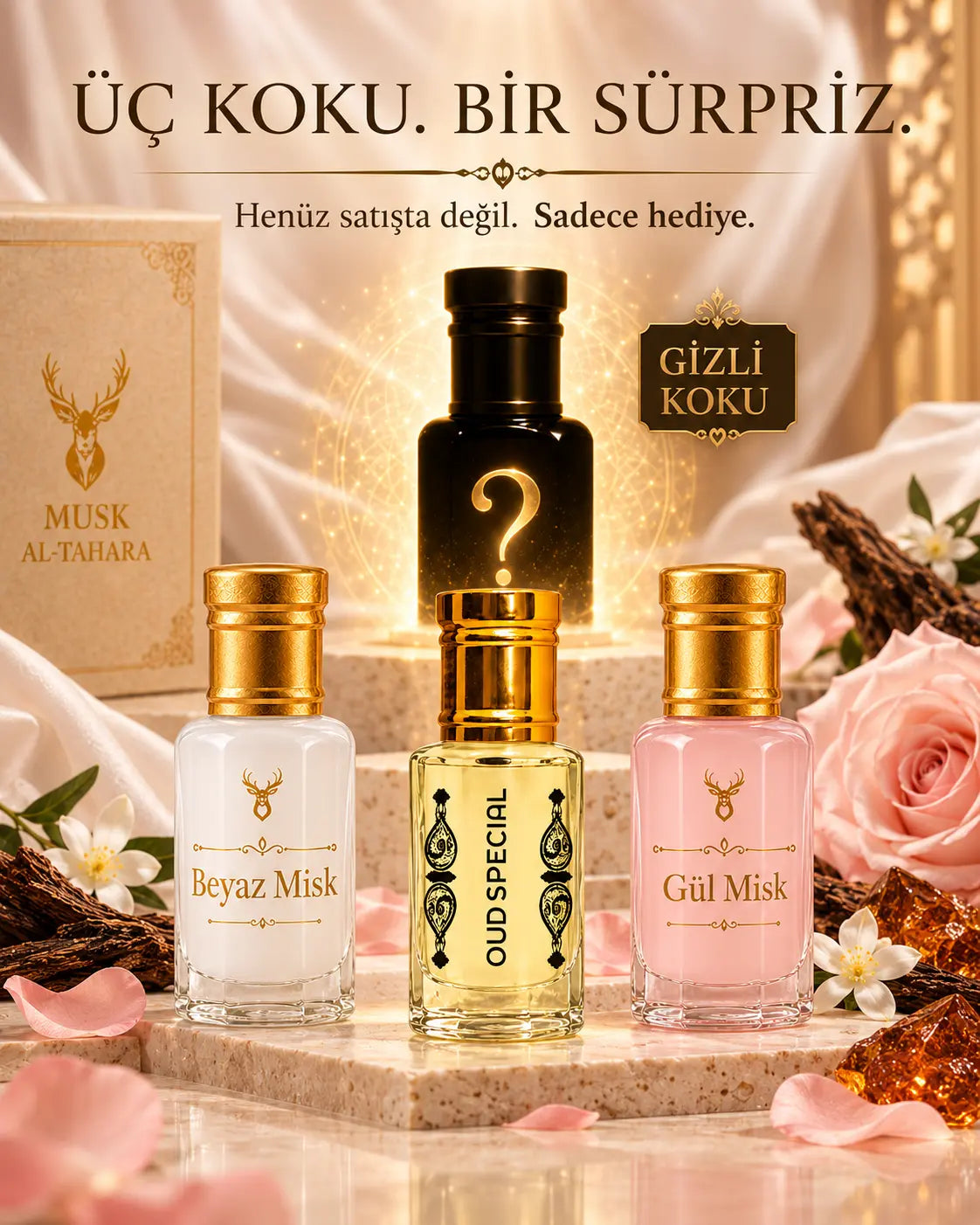 Üçlu Misk Seti + Sürpriz